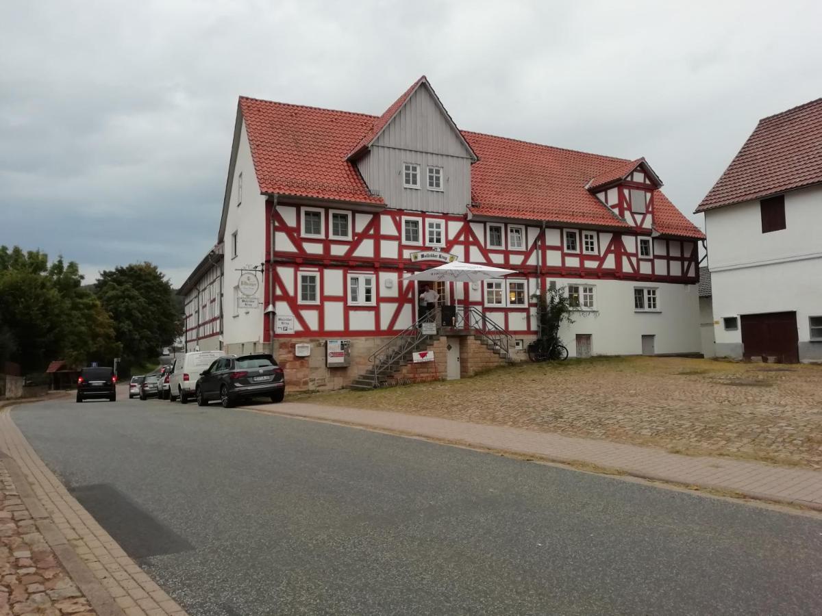 Wollroeder Krug Hotel Guxhagen Exterior photo
